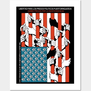 Freedom For Puerto Rican Political Prisoners - Puerto Rico, Independence, Anti Imperialist Posters and Art